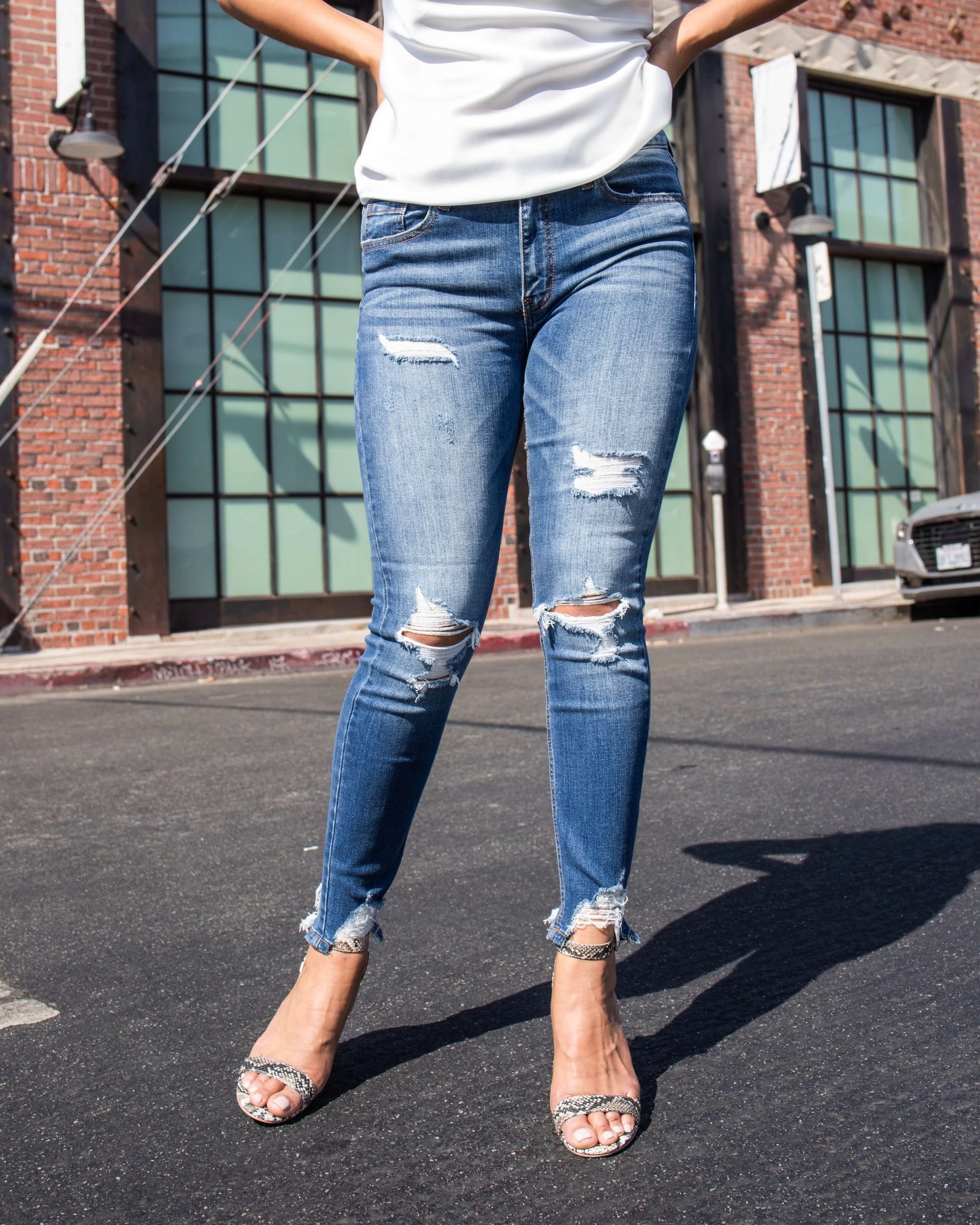 Clara_Faded_Medium_Wash_Distressed_High_Rise_Cropped_Skinny_Jeans_Eunina_Denim_2